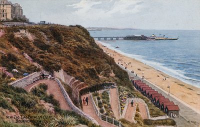 Nuovo sentiero Zig Zag, W Cliff, Bournemouth da Alfred Robert Quinton